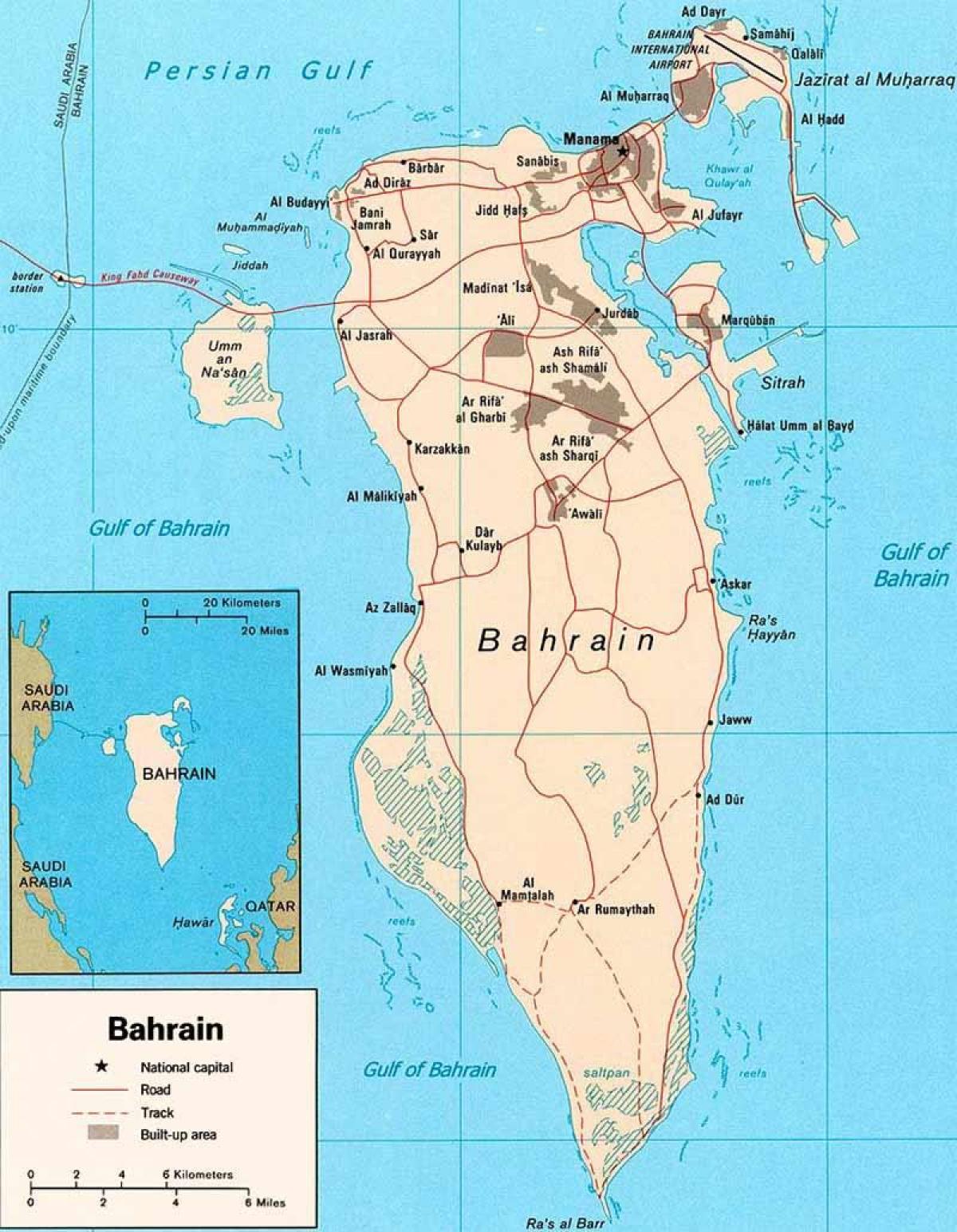 ბაჰრეინის გზების რუკა